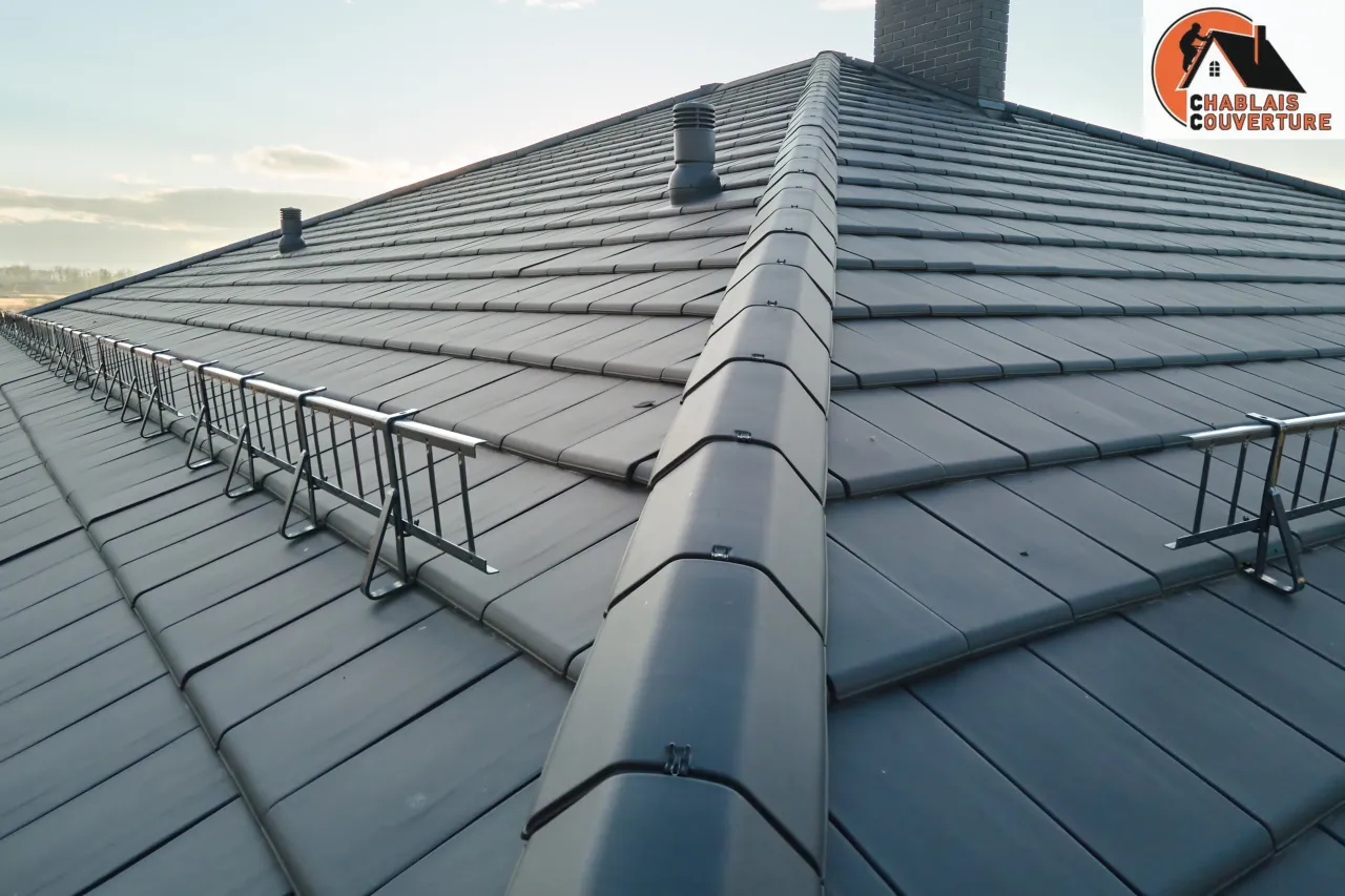 Réparation de fuite à Gaillard : solins, noues, rives et entourages de cheminées