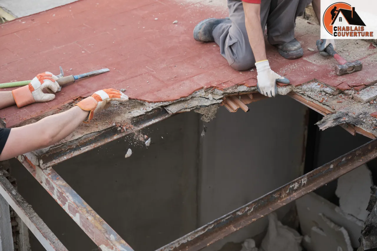 Entretien et réparation de toiture à Villaz : démoussage, hydrofuge, étanchéité