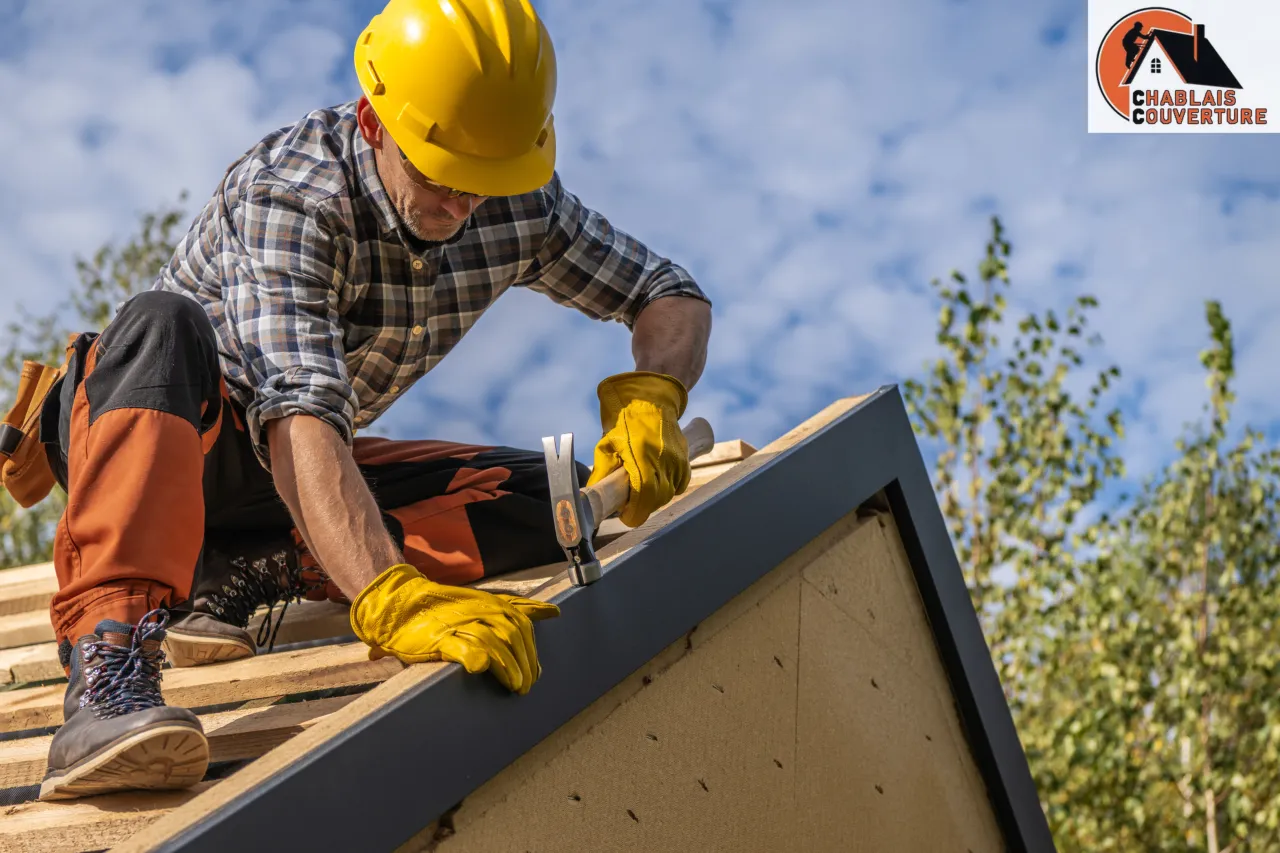 Urgence fuite de toiture à Bonneville après intempéries