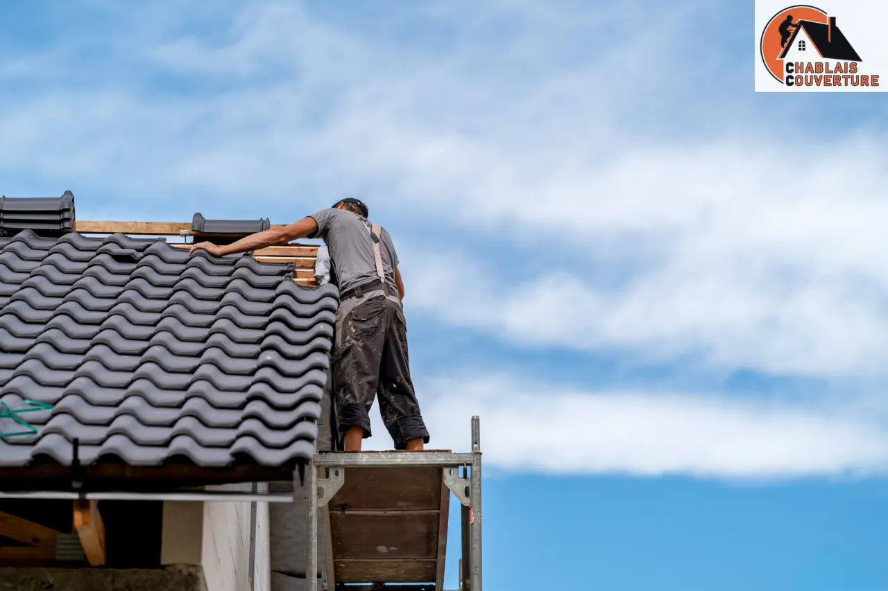 Urgence fuite de toiture à Évian-les-Bains après intempéries