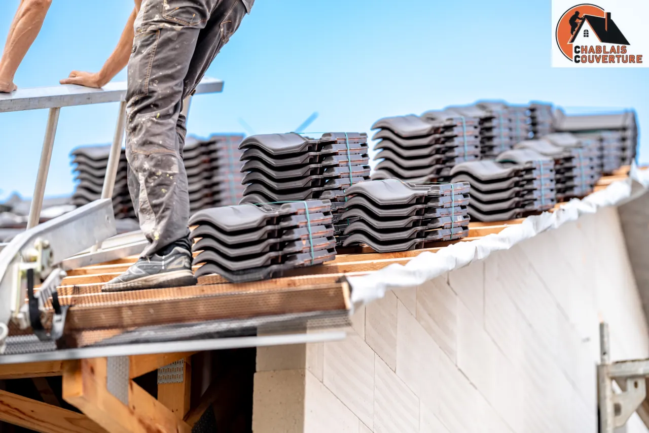 Urgence fuite de toiture à Ville-la-Grand après intempéries